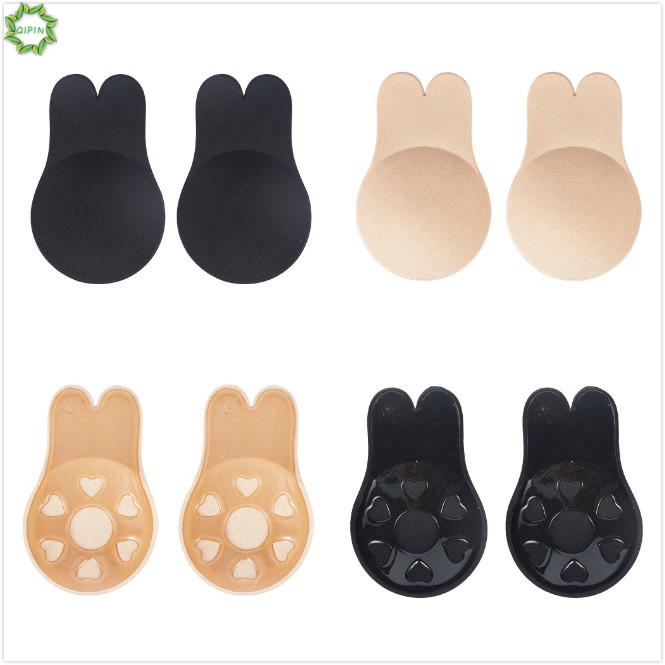 Set 2 miếng dán ngực chất liệu silicon bền bỉ tiện dụng cho nữ