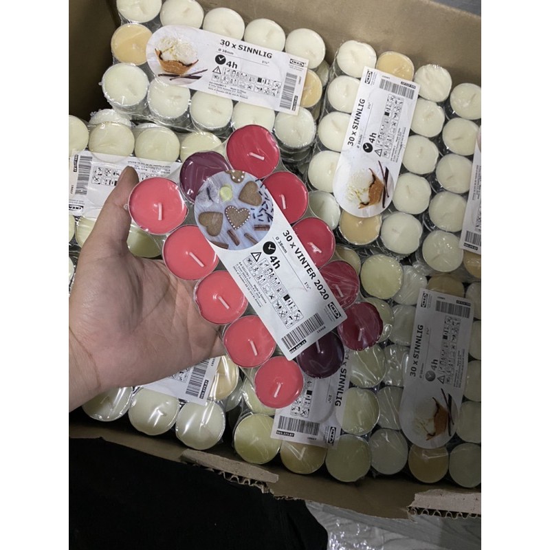 Vỉ 30 Nến thơm hương tự nhiên hàng hãnh