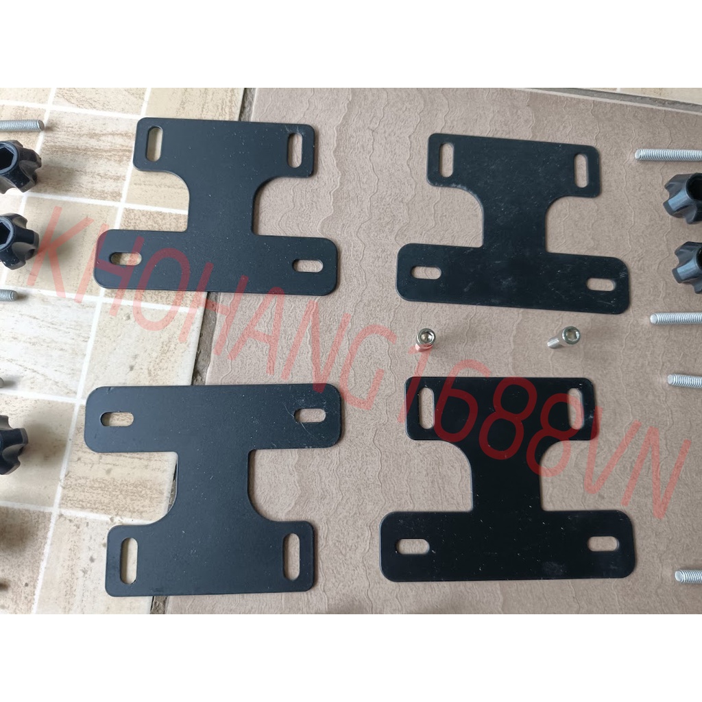 Bộ móc chữ U gắn giá nóc vào thanh ngang
