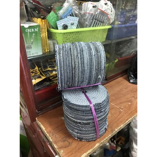 BÁNH VẢI DA BÒ ĐÁNH BÓNG 150MM X 15MM X LỔ 12