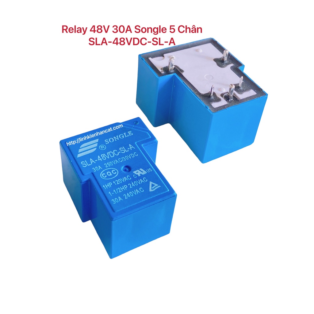 Relay 48V 30A 5 Chân SLA-48VDC-SL-A