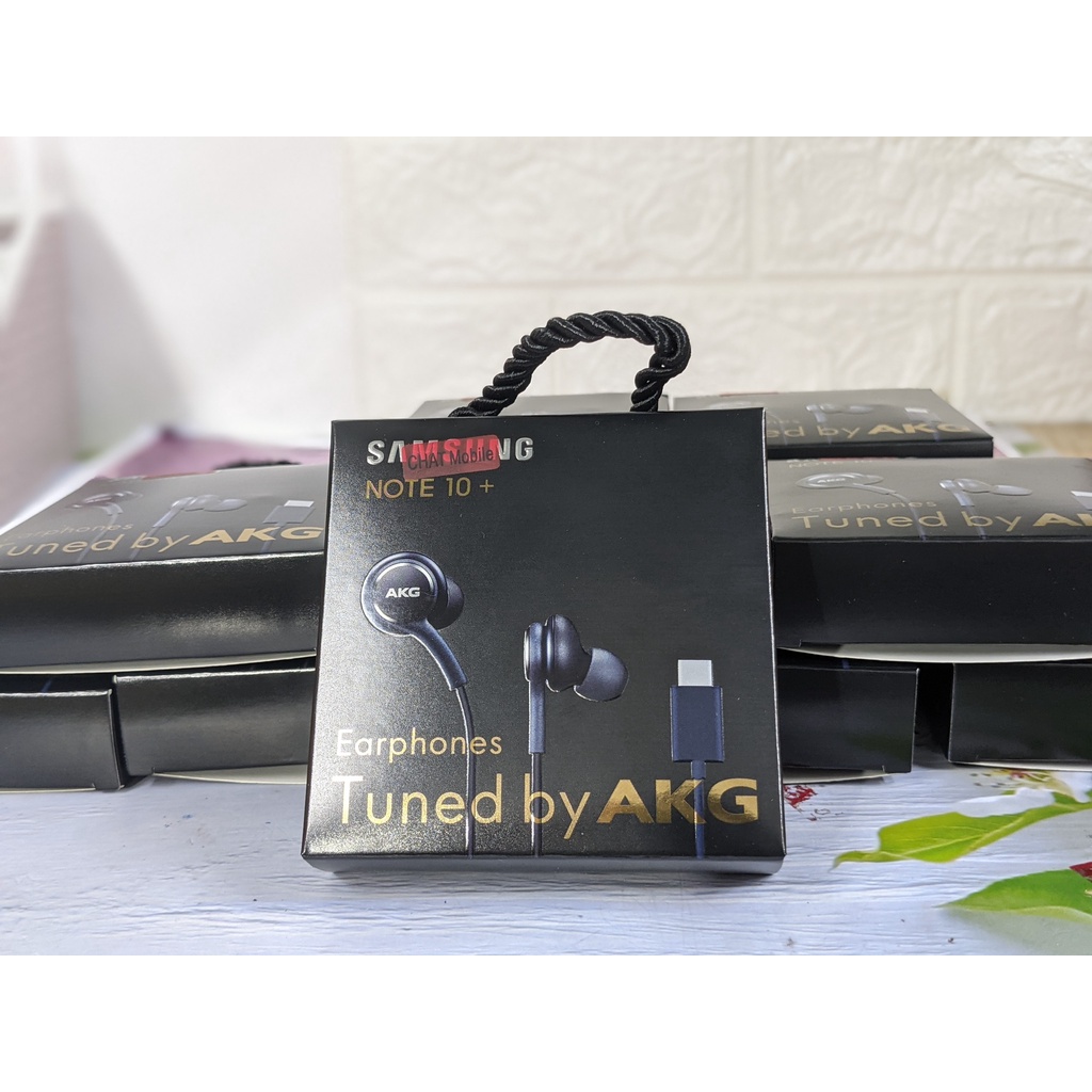 Tai Nghe Nhét Tai AKG Chân 3.5 và Chân Type-C NGUYÊN SEAL ✔️KÈM NÚM PHỤ KIỆN - chatmobile