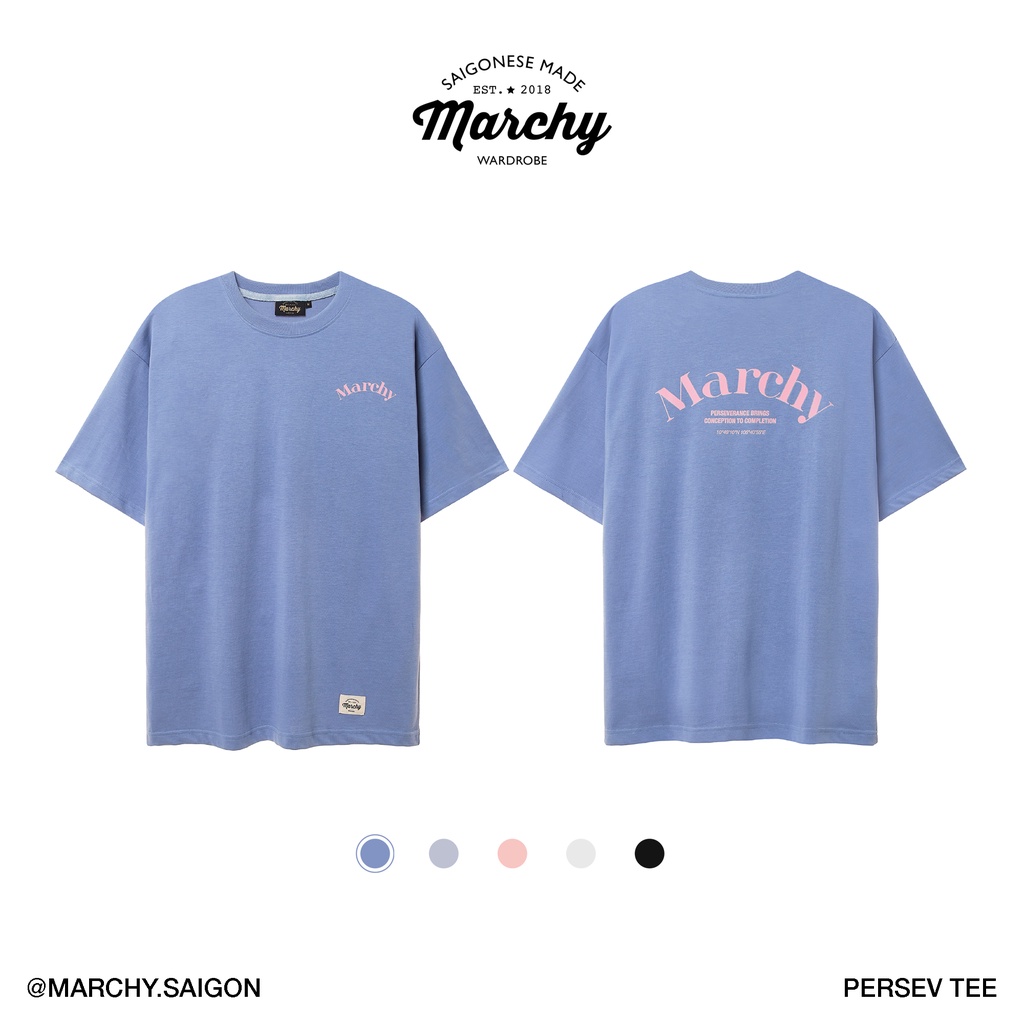 MARCHY - Persev Tee - Áo thun