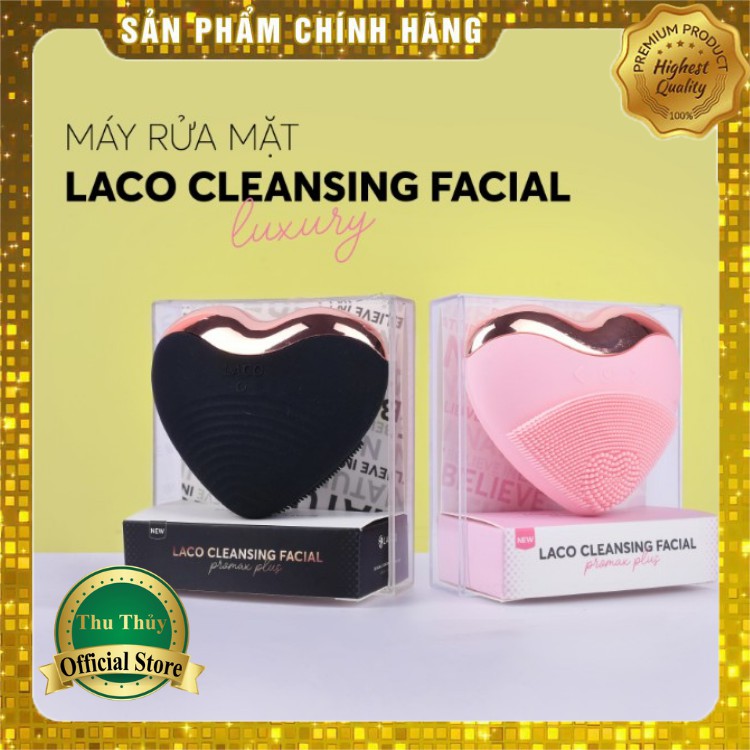 [DEAL SỐC 1K] Máy Rửa Mặt LACO LUXURY Sạch Sâu  Độ Rung 12000/ 1 phút Xóa Nhăn Nâng Cơ Đánh Tan Bọng Mỡ BH 12 Tháng