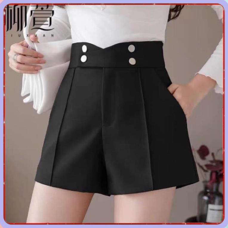 Quần Short Nữ 4 cúc Quần sooc đùi nữ chất Vitex hàn dày dặn mềm mịn mát cực trẻ trung và sành điệu  ( Hàng Cao Cấp ) | BigBuy360 - bigbuy360.vn