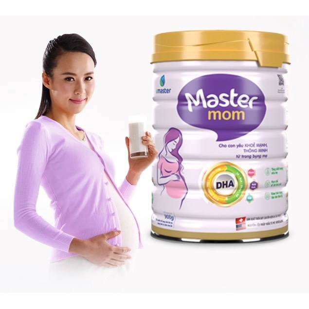 Sữa bột Umaster Master Mom dành cho mẹ bầu hộp 900gr