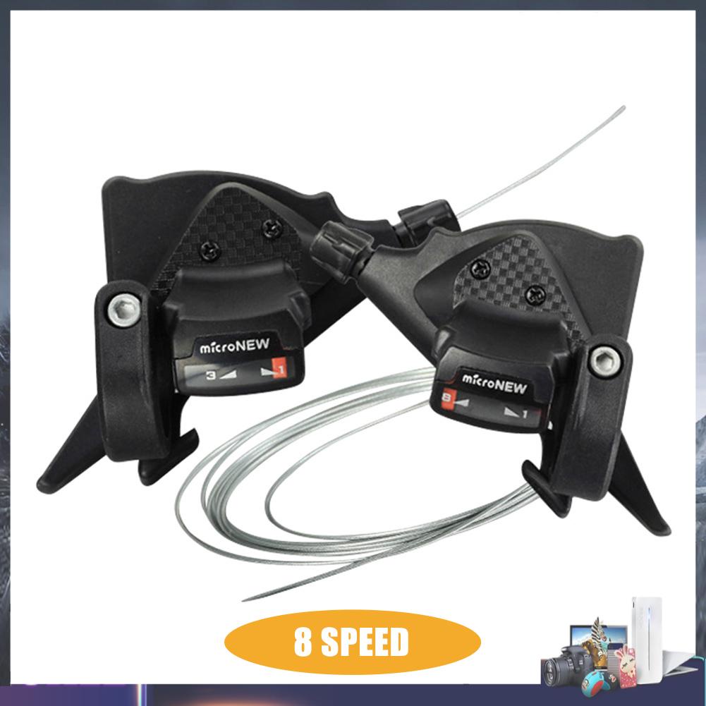 Bộ Cần Sang Số Có Dây Cáp Cho Xe Đạp Leo Núi Micronew 3 x 7/8/9/10/11
