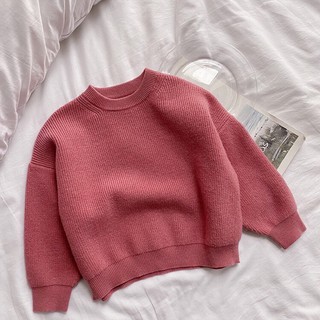 Áo len trơn cho bé trai, bé gái 👧🏻👶🏻