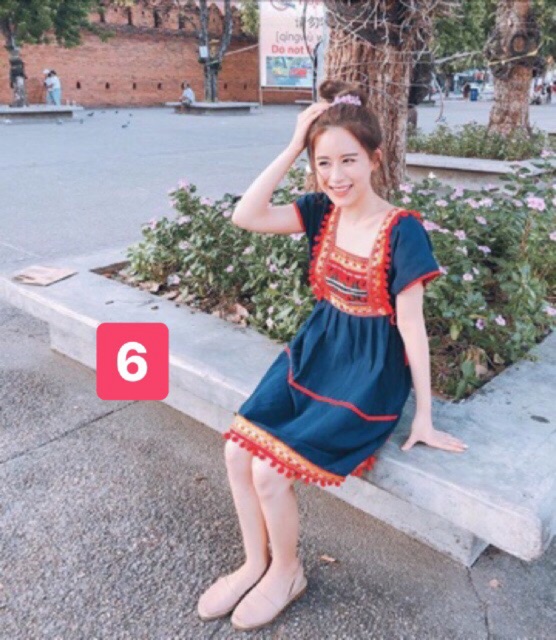 [ XẢ KHO ] ĐẦM THỔ CẨM TINY THÁI LAN | BigBuy360 - bigbuy360.vn