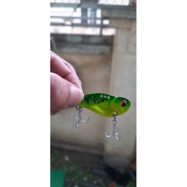 Mồi câu lure cá sắt VIB , mồi lure cá lóc, cá chẽm full lưỡi BKK