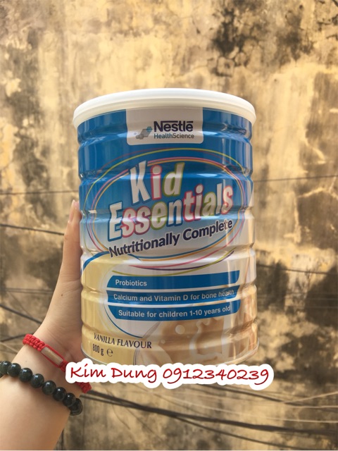 Sữa Kid Essentials Nestle cho bé biếng ăn 800gr