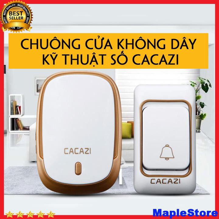 Chuông cửa không dây T212 (36 nhạc chuông) bắt tín hiệu khoảng 200m