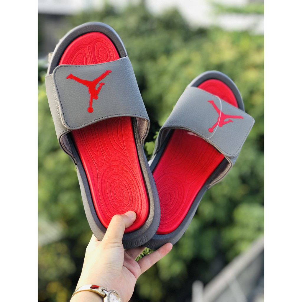 Dép quai ngang dán xé jordan hydro jd6 ❤️FREESHIP + HỘP❤️ dép bóng rổ nam nữ bản xịn có tem mác đầy đủ