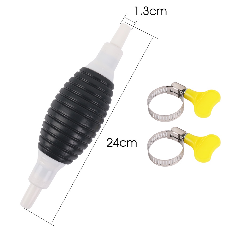 Dụng Cụ Bơm Nhiên Liệu Bằng Tay Có Kẹp Van Đa Năng Cho Xe Hơi