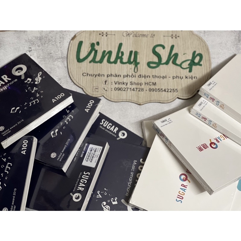 Điện thoại Sugar A100  - Hàng Chính Hãng , full hộp , nguyên seal + tặng kèm ốp lưng Cute
