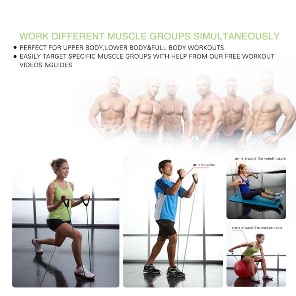 Set 11 thiết bị tập yoga chịu lực có độ đàn hồi cao