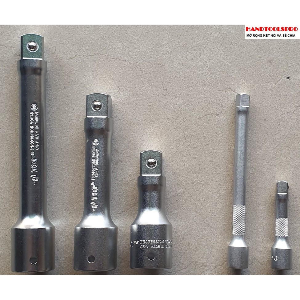 Típ nối 1/4"-3/8"-1/2" đủ size từ 75mm ===> 250mm EXT-12100M TOP