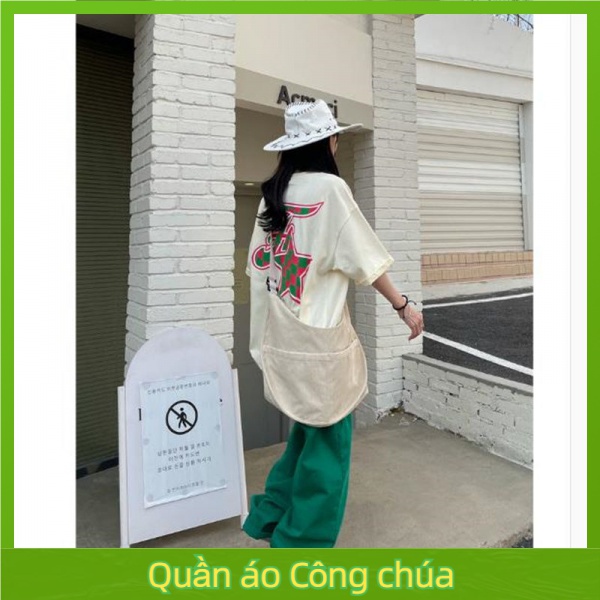 Quần Jean Xanh Lá Ống Rộng Dáng Suông Phong Cách Đường Phố Mỹ Plus Size Cho Nữ Z3