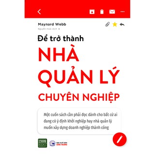Để Trở Thành Nhà Quản Lý Chuyên Nghiệp