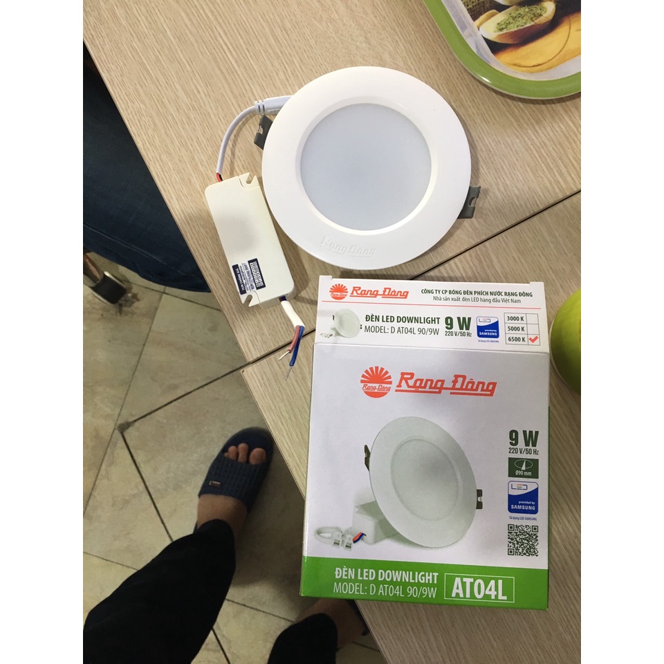 Đèn led âm trần 7w 9w 12w chính hãng Rạng Đông
