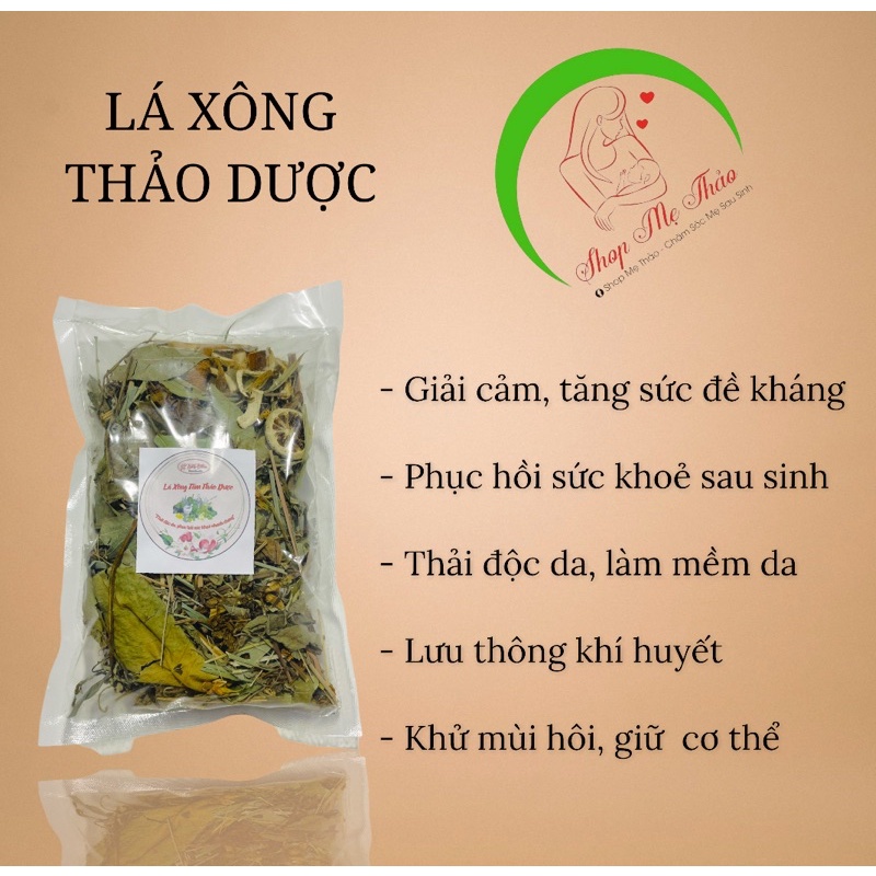 LÁ XÔNG - TẮM THẢO DƯỢC GIẢI CẢM, PHỤC HỒI CƠ THỂ, TĂNG SỨC ĐỀ KHÁNG