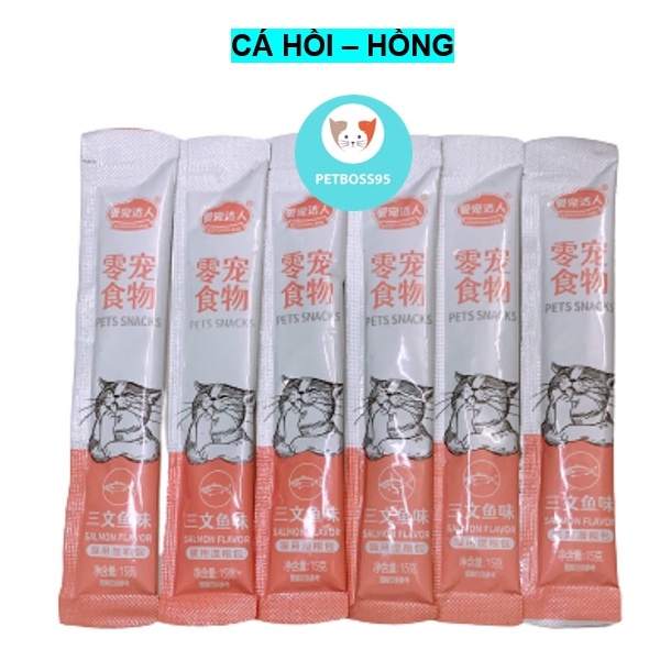 Súp thưởng PETSNACK cho mèo, thơm ngon tiện tợi