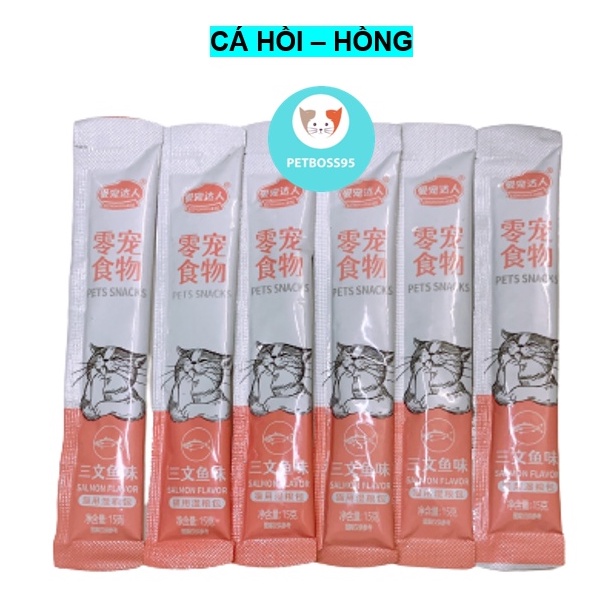 Súp thưởng PETSNACK cho mèo, thơm ngon tiện tợi