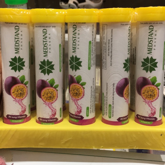 Viên sủi chanh leo lọ 20 viên