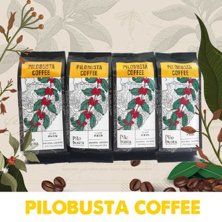 [ Combo 4 gói ] Cà phê rang xay Robusta  nguyên chất 100% đặc biệt - Pilobusta coffee