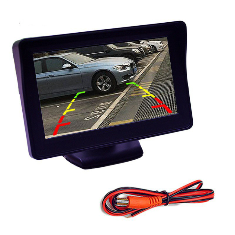 MÀN HÌNH TAPLO ÔTÔ HIỂN THỊ CAMERA LÙI, CAMERA LỀ, KÍCH THƯỚC 5 INCH