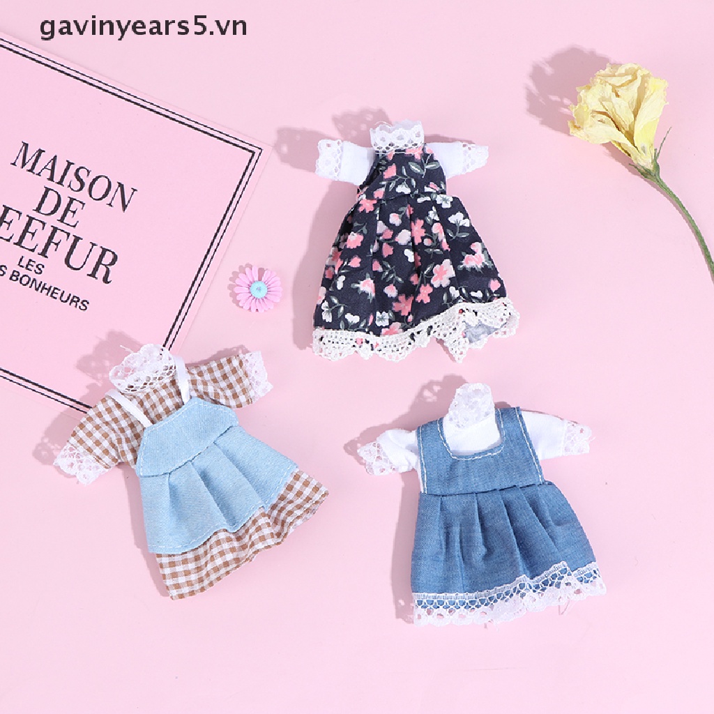 Đầm Đồ Chơi Búp Bê Mini Tỉ Lệ 1: 8