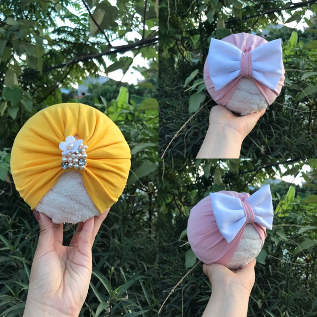 nón trùm đầu bé gái ( 5-10kg)