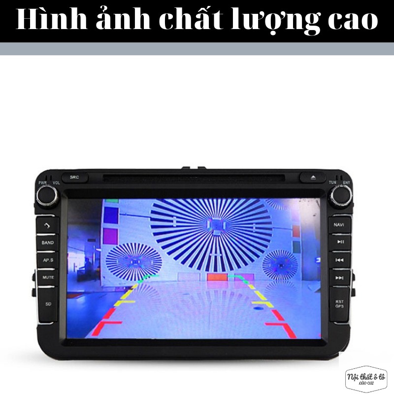 Camera cập lề, nhấn gương Ahd cho màn hình android, thiết kế nhỏ gọn, có dây cắt lật hình ảnh. Phụ kiện ô tô Lào Cai.