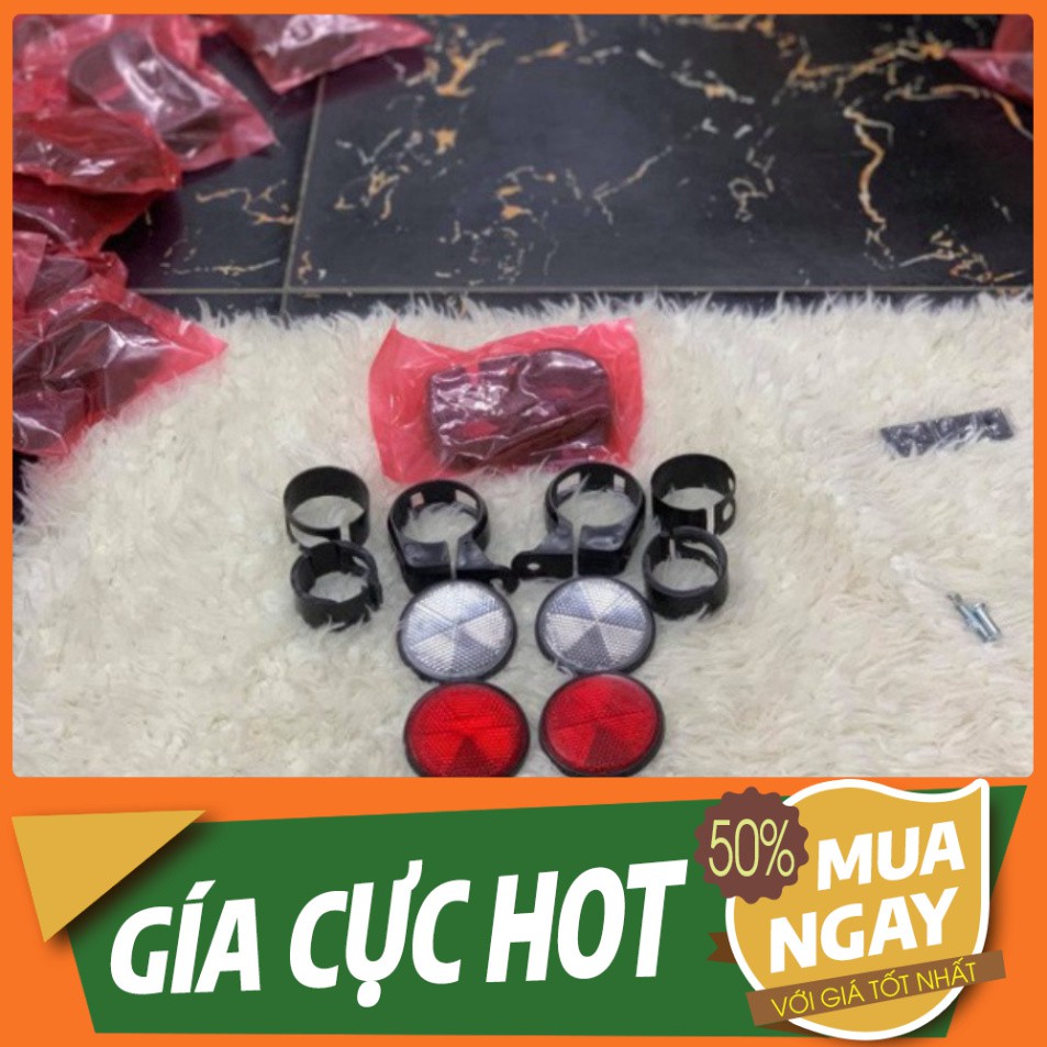 [GIÁ RẺ NHẤT] Mắt mèo phản quang ( có kiềng phuộc trước ) pat trước sau inox đầy đủ xe.MS 800 ĐẠI_KA.SHOP