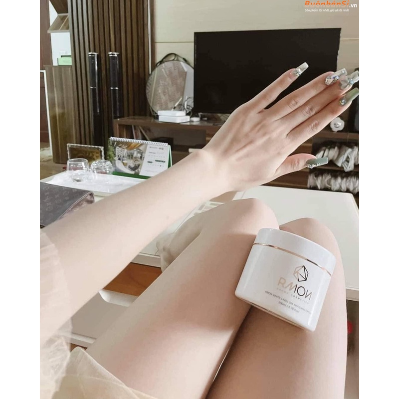 Kem Dưỡng Trắng Rmon White Label Dia Whitening Cream 200ml