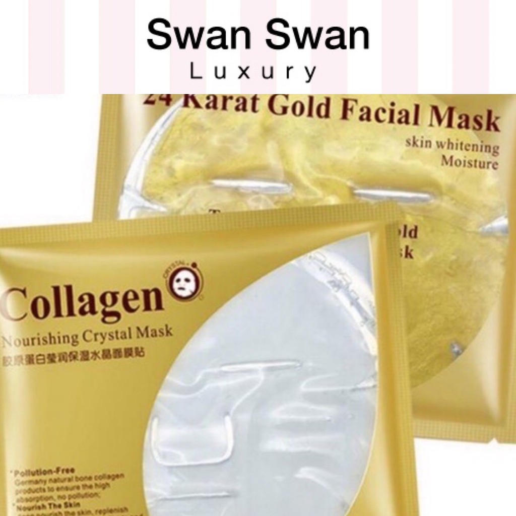 Mặt Nạ Vàng 24k
