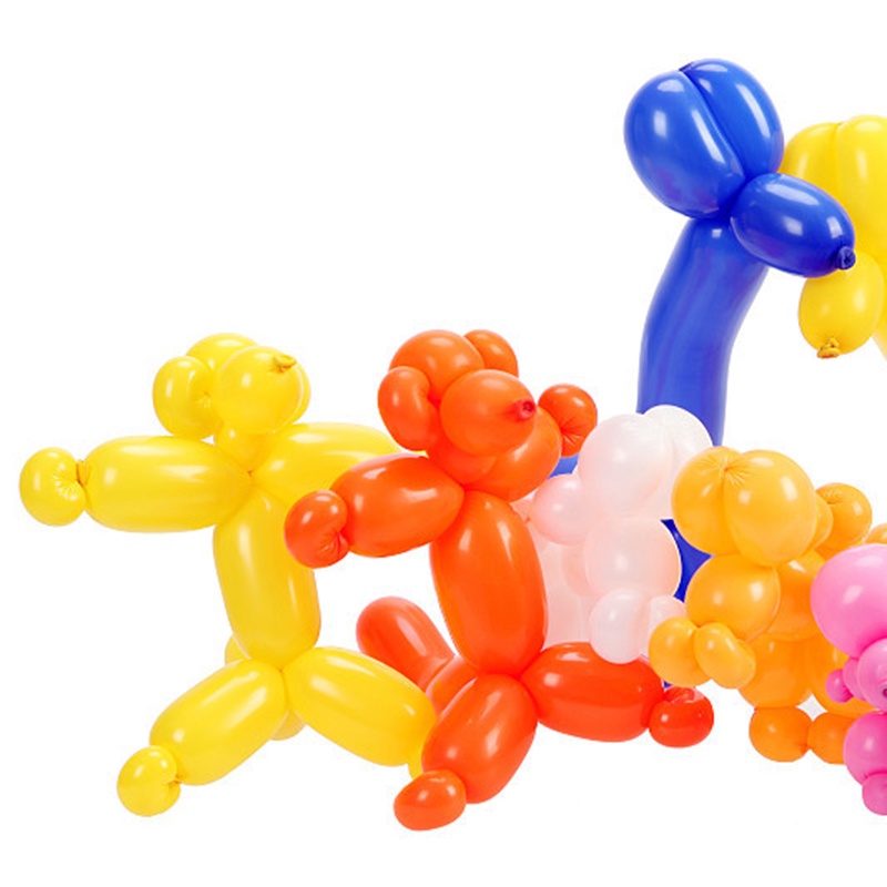 Set 20 Bong Bóng Dài 30CM Trang Trí Tiệc