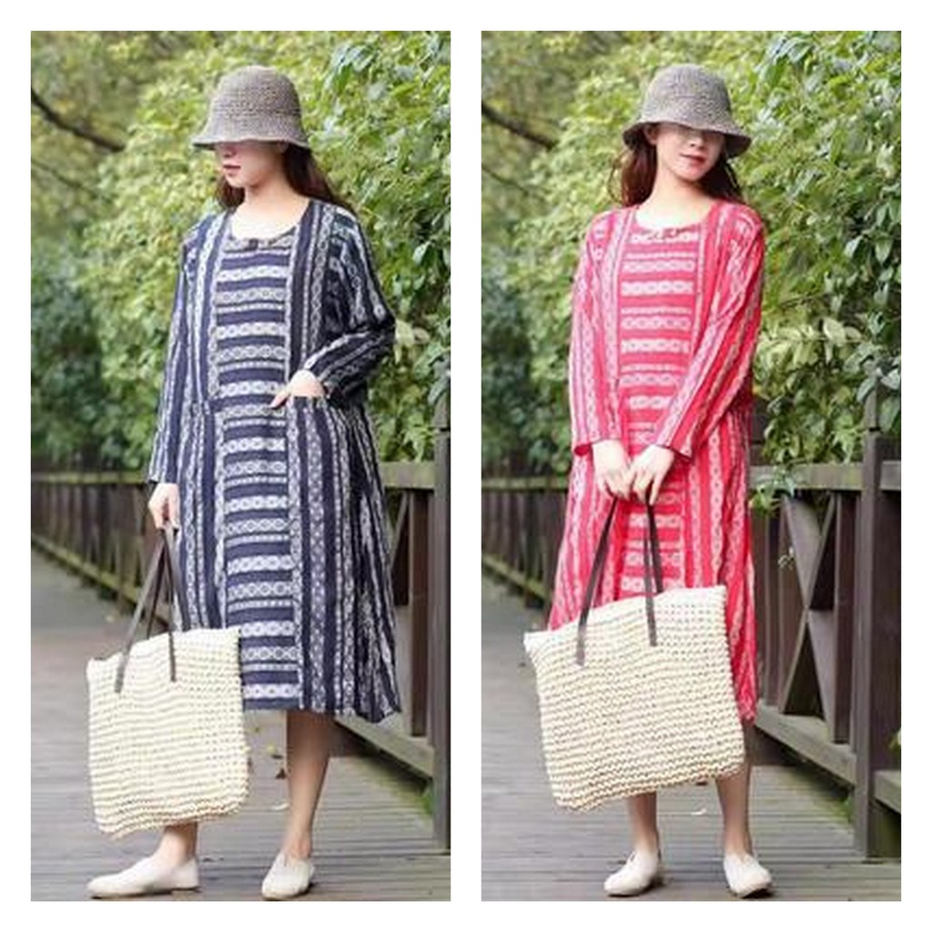 VÁY MORI CÓ TÚI DÁNG SUÔNG RỘNG