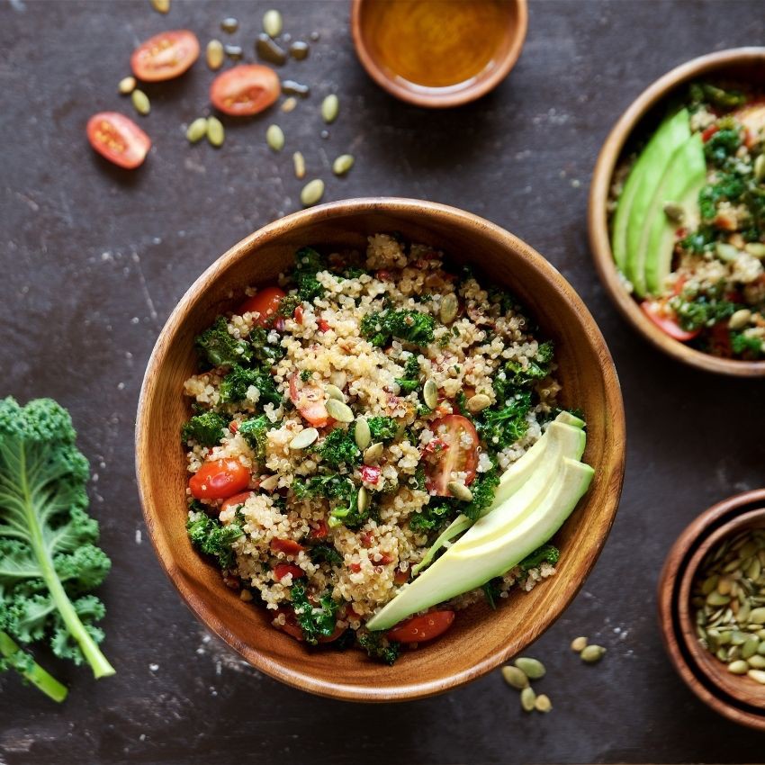 Hạt diêm mạch Chef's Choice cho bé ăn dặm hữu cơ hạt quinoa organic nhập khẩu Heofut