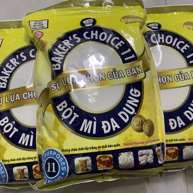 Bột mì choice số 11 ( 1kg ) date 4/7/2022