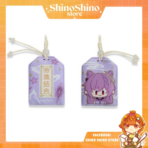 [có sẵn] móc omamori genshin impact official chủ đề nhân vật Liyue chính hãng