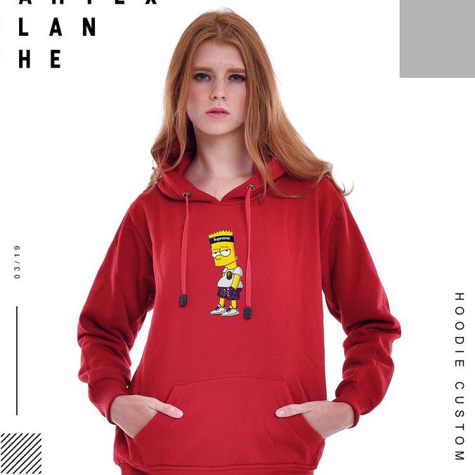 Áo Hoodie In Hình Bart Simpson Cho Nam Nữ