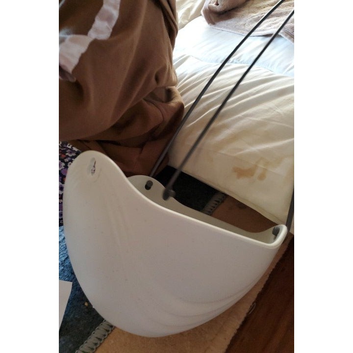 [Hỏa Tốc HN] Chậu hoa màu trắng có dây treo KOKUBO 20cm Nội địa Nhật Bản