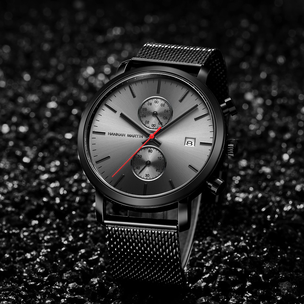 Đồng hồ nam Hannah Martin Quartz chính hãng - - Model HM-1092 - Chống nước tốt | BigBuy360 - bigbuy360.vn