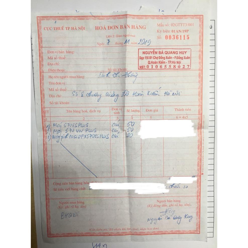 Máy Tính FX- 570 VN Plus- Made In Thái Lan Phiên Bản Mới Siêu Bền