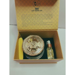 Cấy Trắng Lụa dưỡng trắng phục hồi da hư tổn không bào mòn kích ứng chuyên dụng cho Spa