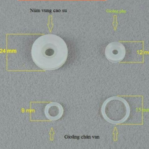 Bộ gioăng phụ nồi áp suất điện -kholinhkiennamdinh