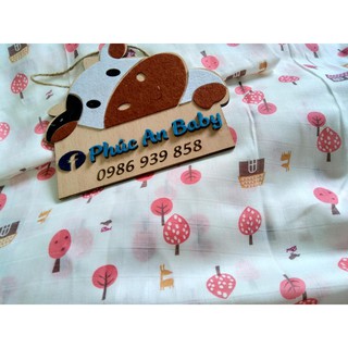 VẢI XÔ MUSLIN 2 LỚP