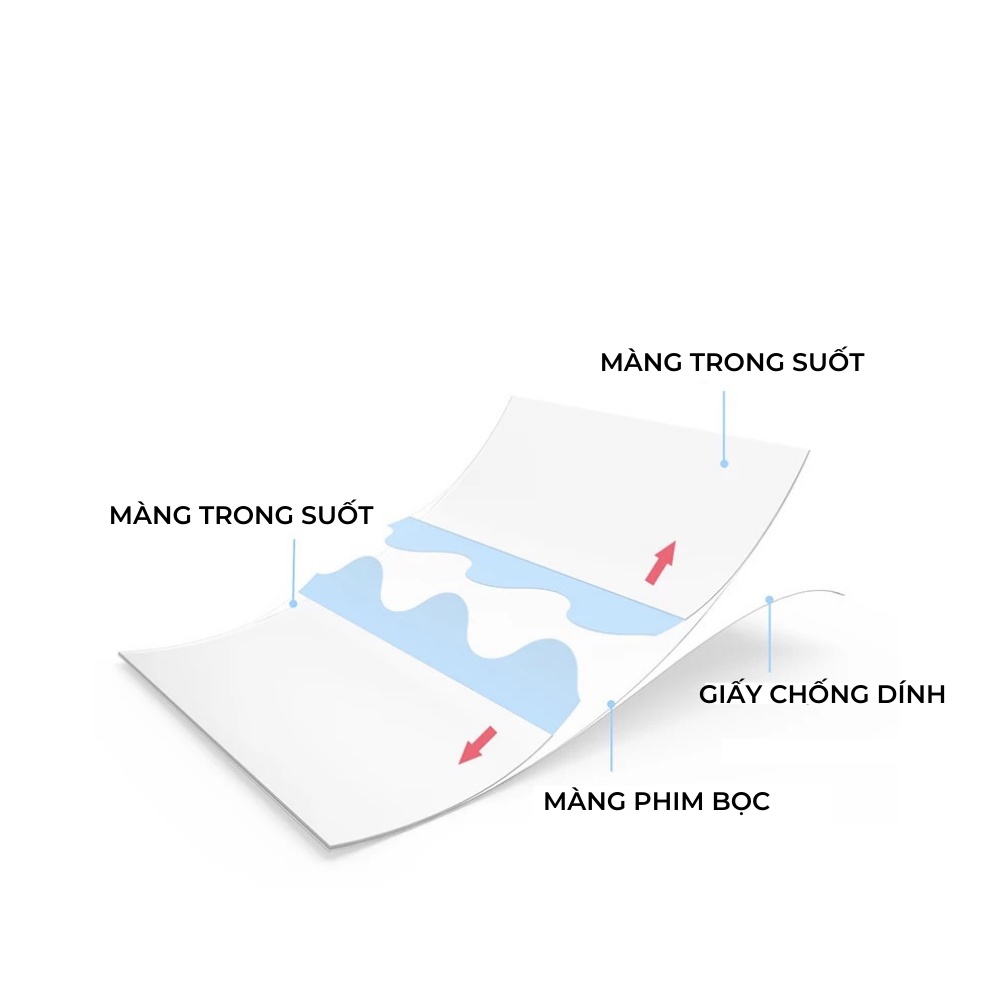 Cuộn băng dán nâng ngực nữ trong suốt dài 5 mét