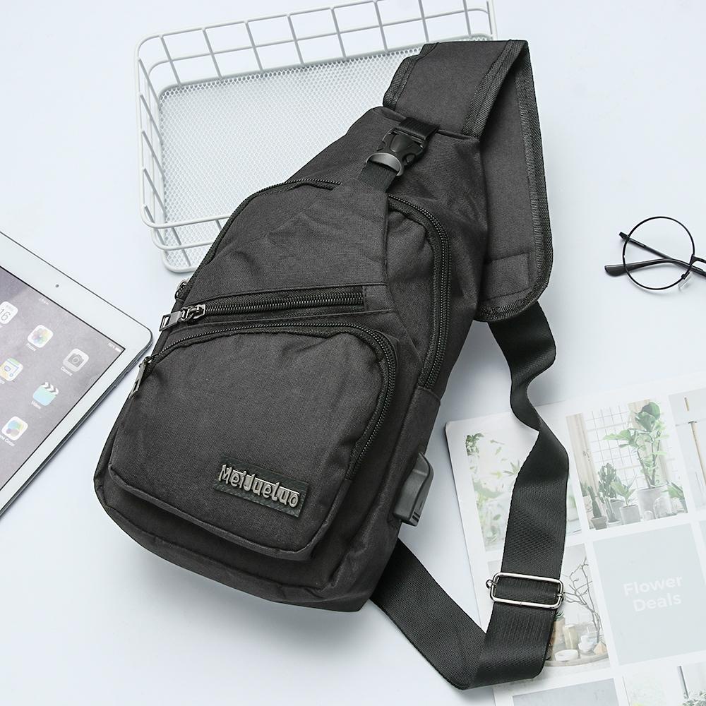 UUMIR Túi Đeo Chéo Có Cổng Sạc USB Thời Trang